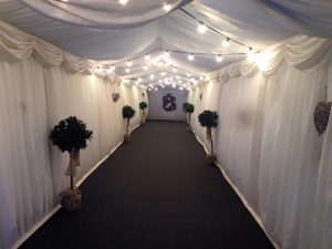 London Wedding Marquee Hire  Entrance